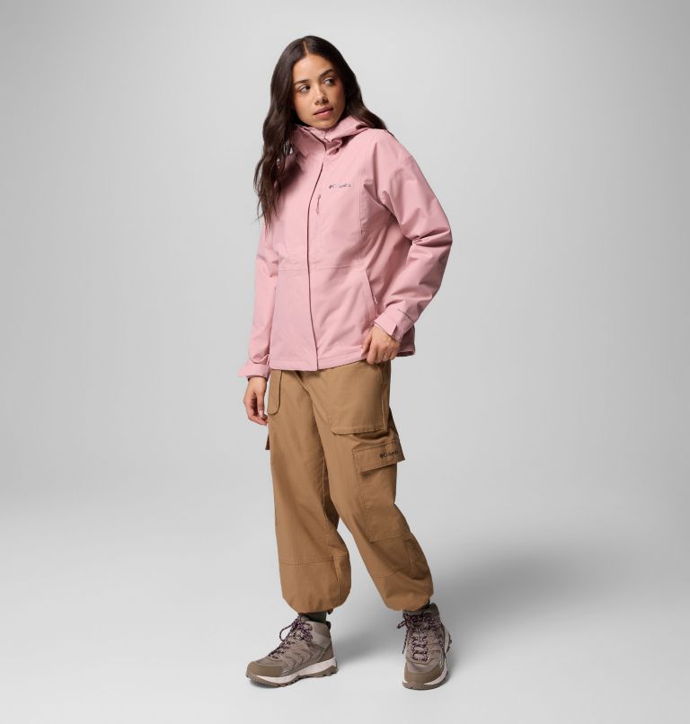 Women's Hikebound II Jacket, Color: Eraser Pink, image 10