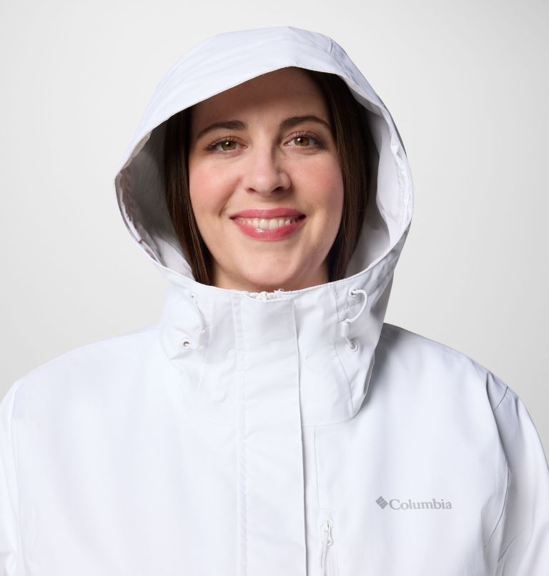 Women's Hikebound II Jacket - Plus Size, Color: White, Chalk, image 4