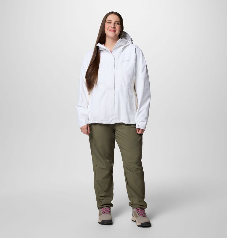 Women's Hikebound II Jacket - Plus Size, Color: White, Chalk, image 6