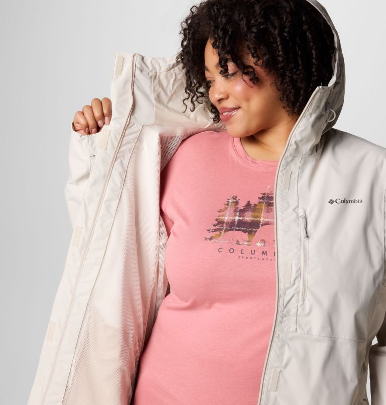 Women's Hikebound II Jacket - Plus Size, Color: Dark Stone, image 7