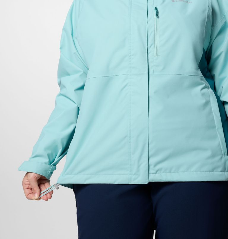 Women's Hikebound II Jacket - Plus Size, Color: Spray, River Blue, image 5