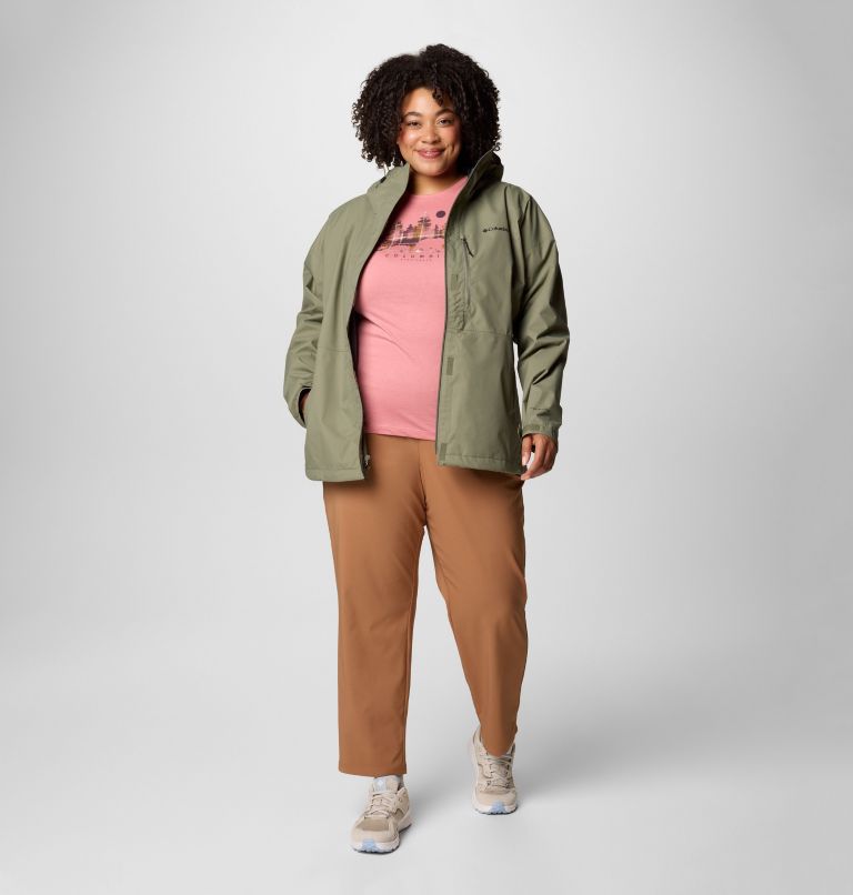 Women's Hikebound II Jacket - Plus Size, Color: Stone Green, image 3
