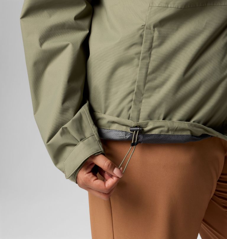 Women's Hikebound II Jacket - Plus Size, Color: Stone Green, image 6