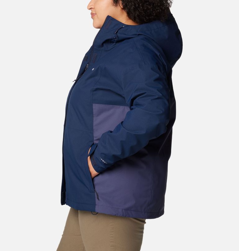 Women's Hikebound II Jacket - Plus Size, Color: Collegiate Navy, Nocturnal, image 3