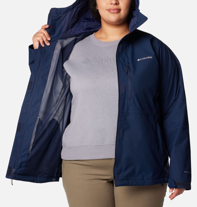 Women's Hikebound II Jacket - Plus Size, Color: Collegiate Navy, Nocturnal, image 5