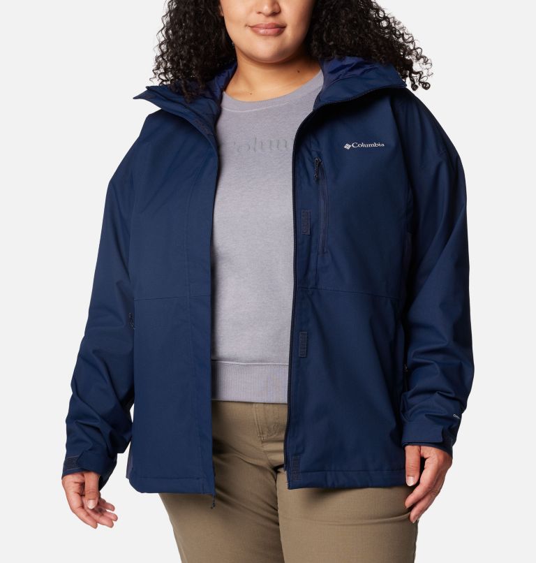 Women's Hikebound II Jacket - Plus Size, Color: Collegiate Navy, Nocturnal, image 7