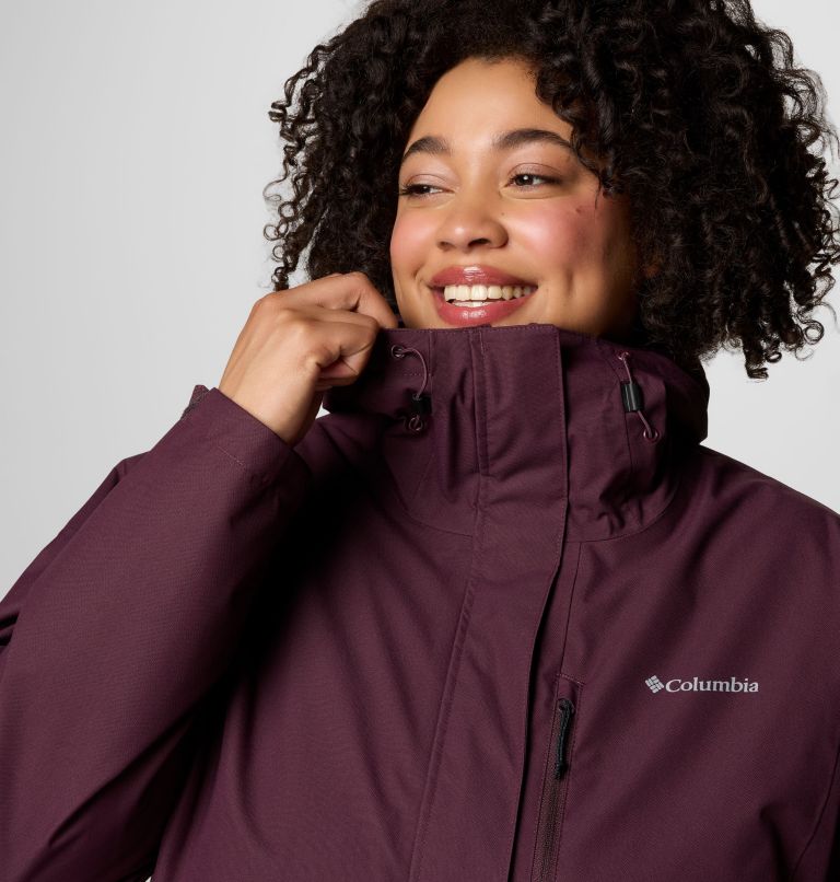 Columbia rain to fame jacket plus size best sale