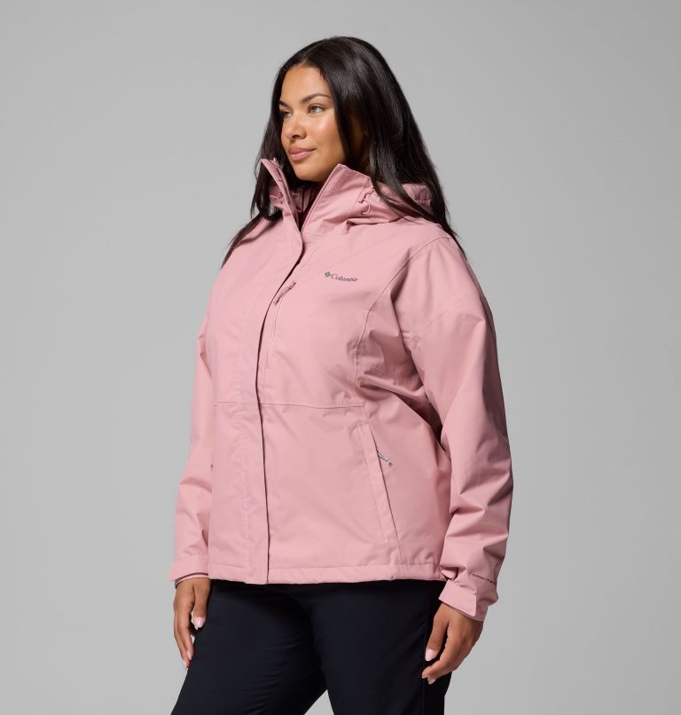 Women's Hikebound II Jacket - Plus Size, Color: Eraser Pink, image 4
