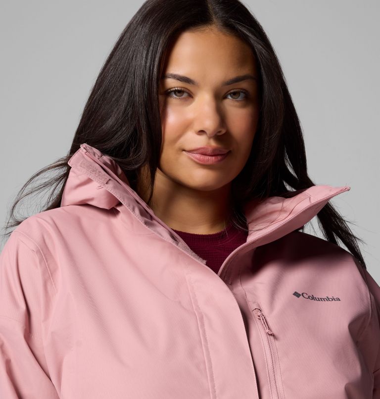 Women's Hikebound II Jacket - Plus Size, Color: Eraser Pink, image 7