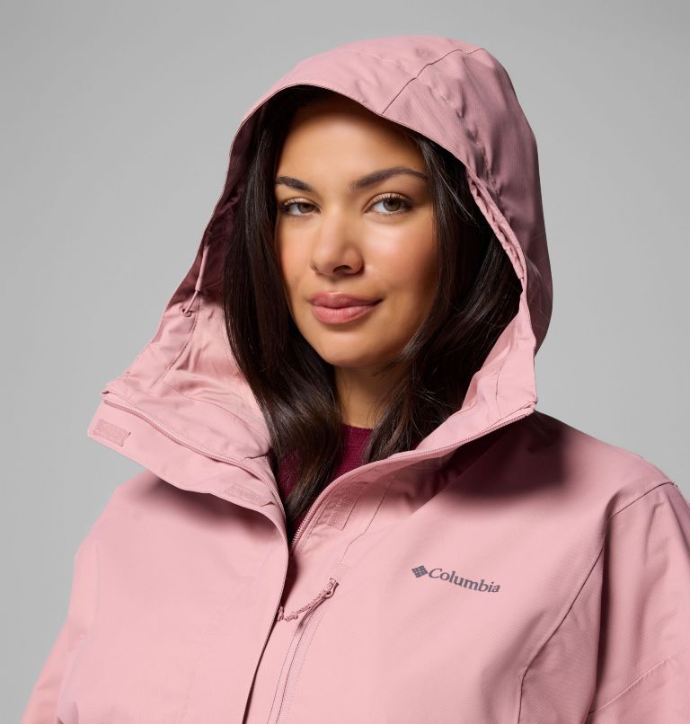 Women's Hikebound II Jacket - Plus Size, Color: Eraser Pink, image 8