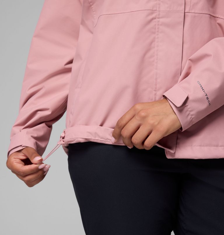 Women's Hikebound II Jacket - Plus Size, Color: Eraser Pink, image 9
