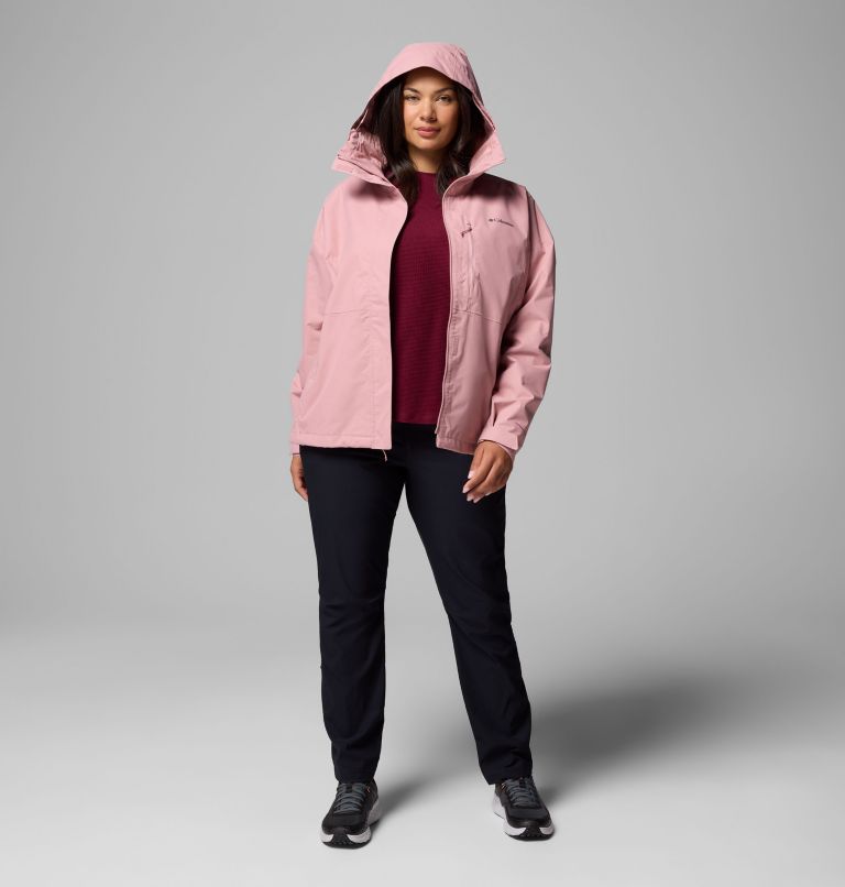 Women's Hikebound II Jacket - Plus Size, Color: Eraser Pink, image 2