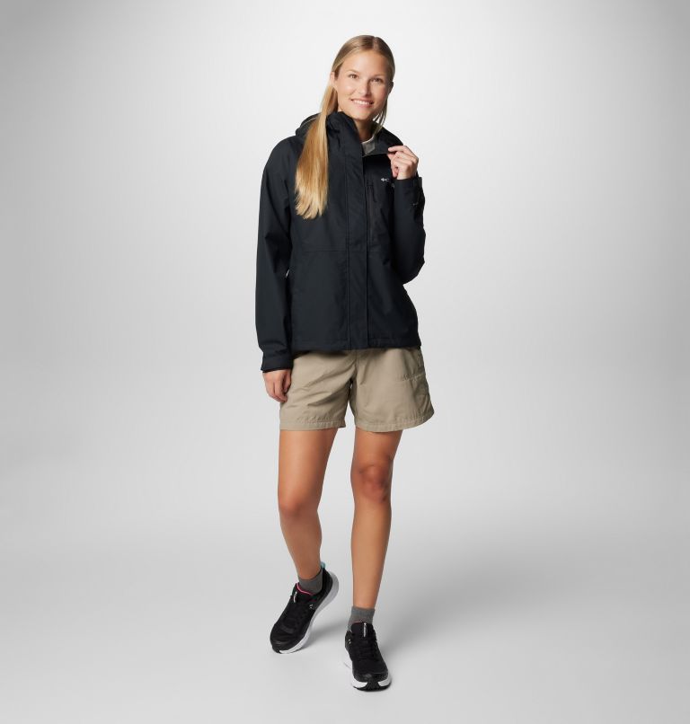 Women's Hikebound II Waterproof Jacket, Color: Black, image 3