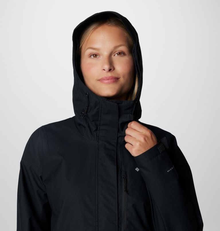 Women's Hikebound II Waterproof Jacket, Color: Black, image 5