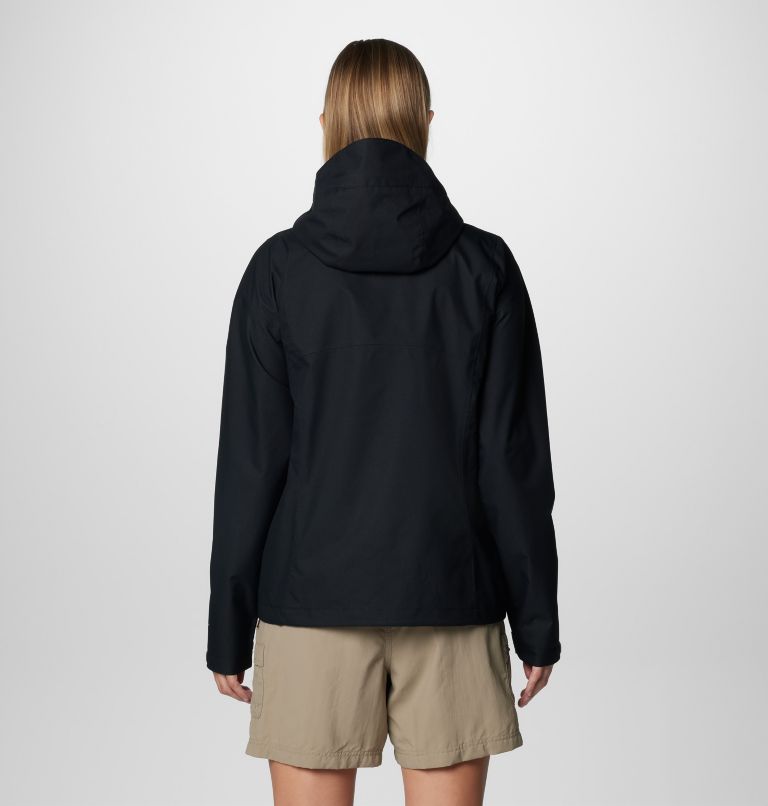 Women's Hikebound II Waterproof Jacket, Color: Black, image 2