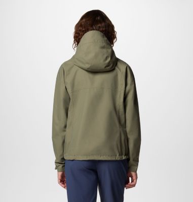 Women's Hikebound II Waterproof Jacket, Color: Stone Green, image 2