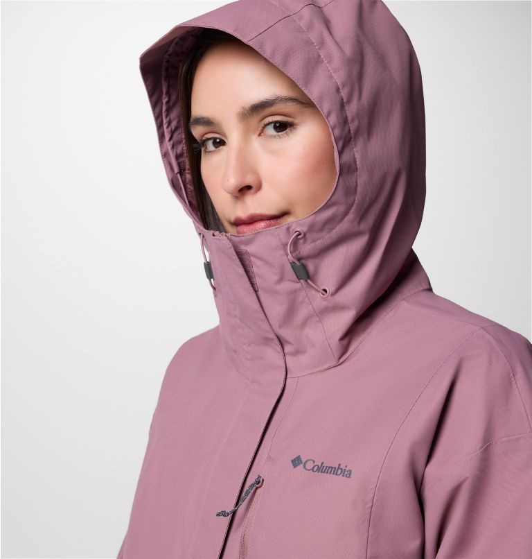 Women's Hikebound II Waterproof Jacket, Color: Fig, image 5