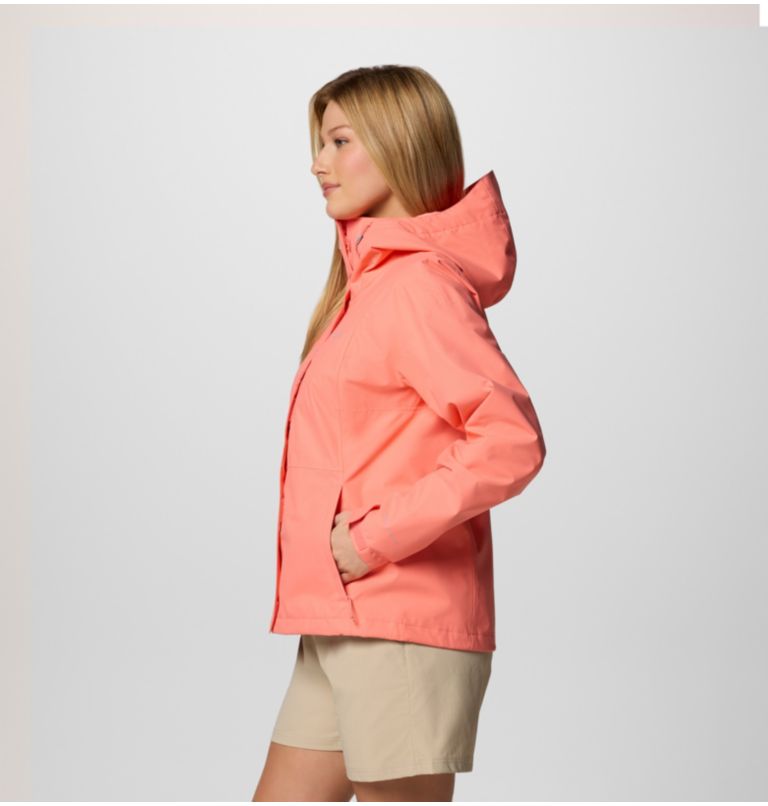 Women's Hikebound II Waterproof Jacket, Color: Alpenglow, image 3