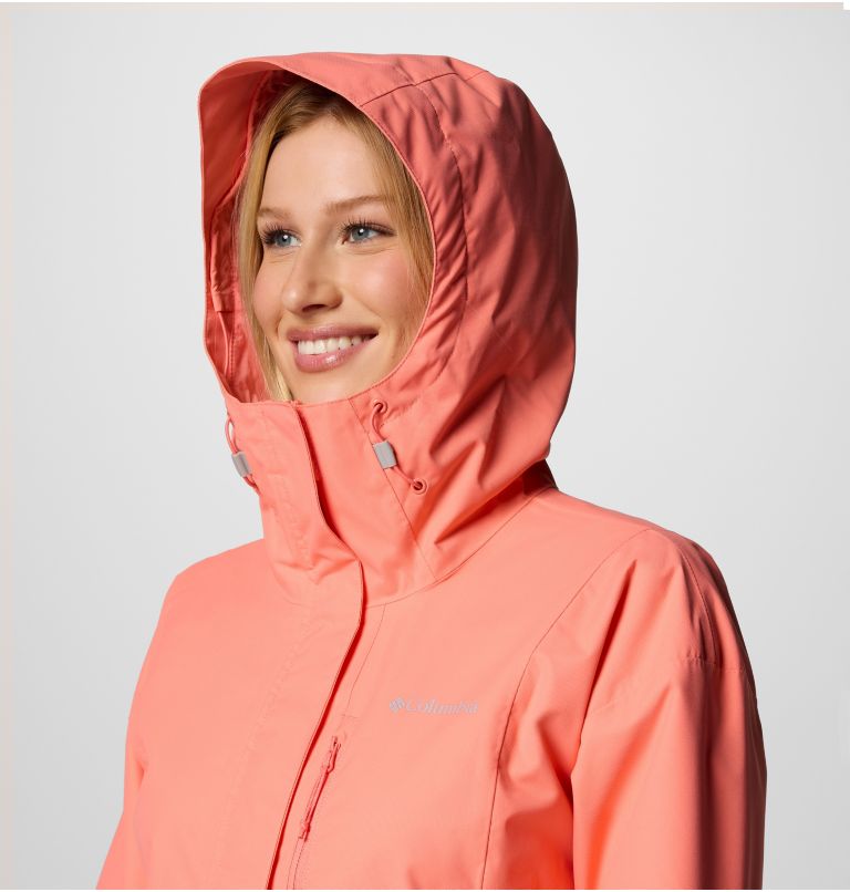 Women's Hikebound II Waterproof Jacket, Color: Alpenglow, image 4
