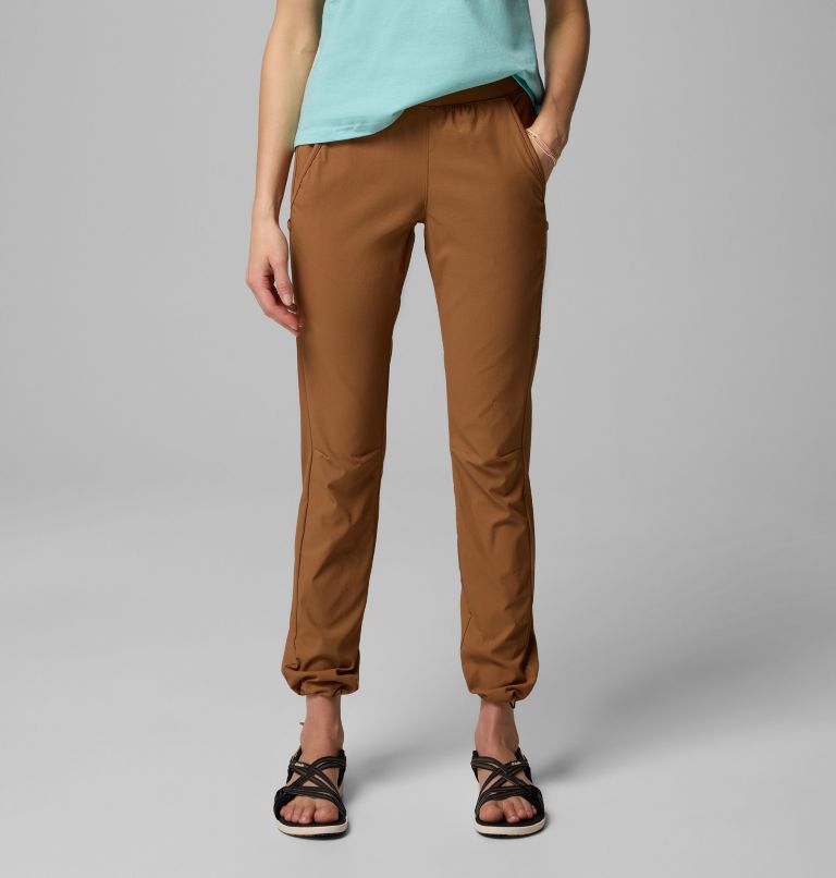 Women's Leslie Falls Pull-On Pants, Color: Camel Brown, image 1
