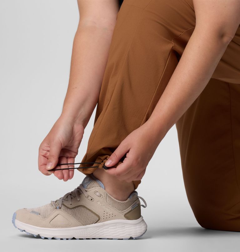 Women's Leslie Falls Pull-On Pants - Plus Size, Color: Camel Brown, image 6