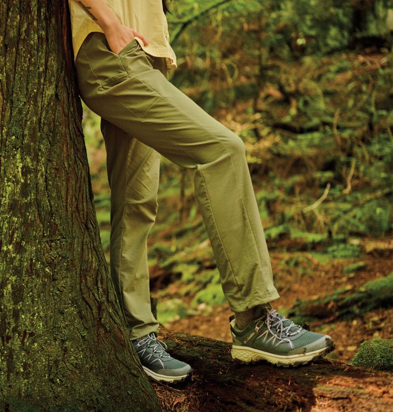 Pantalon à taille élastique Leslie Falls pour femmes – Grandes tailles, Color: Stone Green, image 9