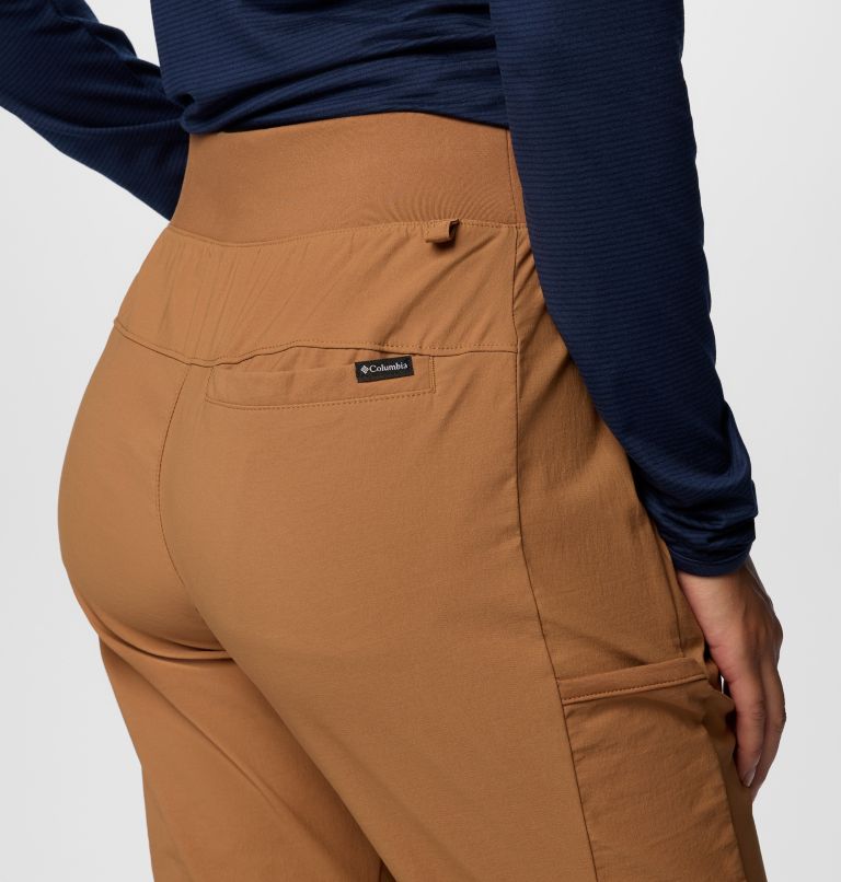 Women's Leslie Falls II Trousers, Color: Camel Brown, image 6