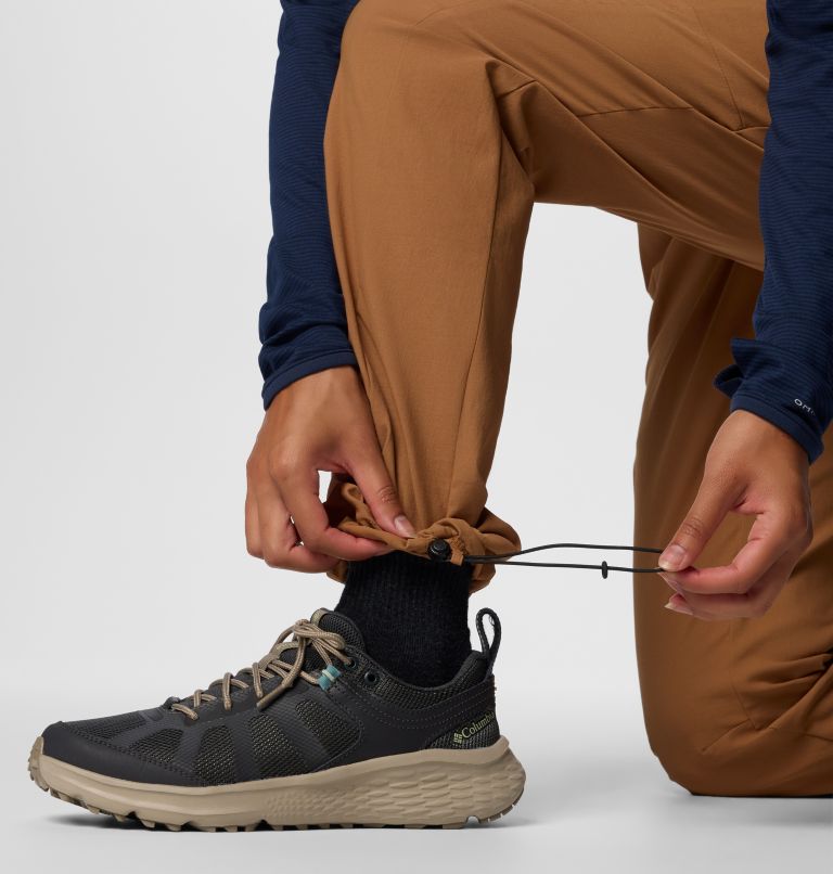 Women's Leslie Falls II Trousers, Color: Camel Brown, image 7