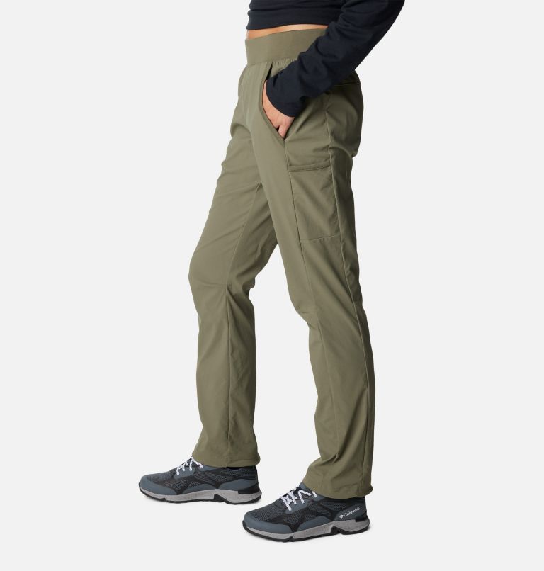 Women's Leslie Falls II Trousers, Color: Stone Green, image 3