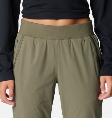 Women's Leslie Falls II Trousers, Color: Stone Green, image 4