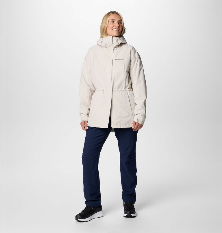 Manteau long isolant Hikebound II pour femmes, Color: Dark Stone, image 3