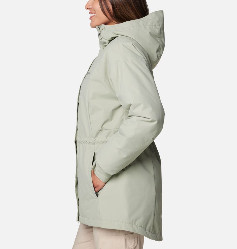 Women's Hikebound II Long Insulated Jacket, Color: Safari, image 3