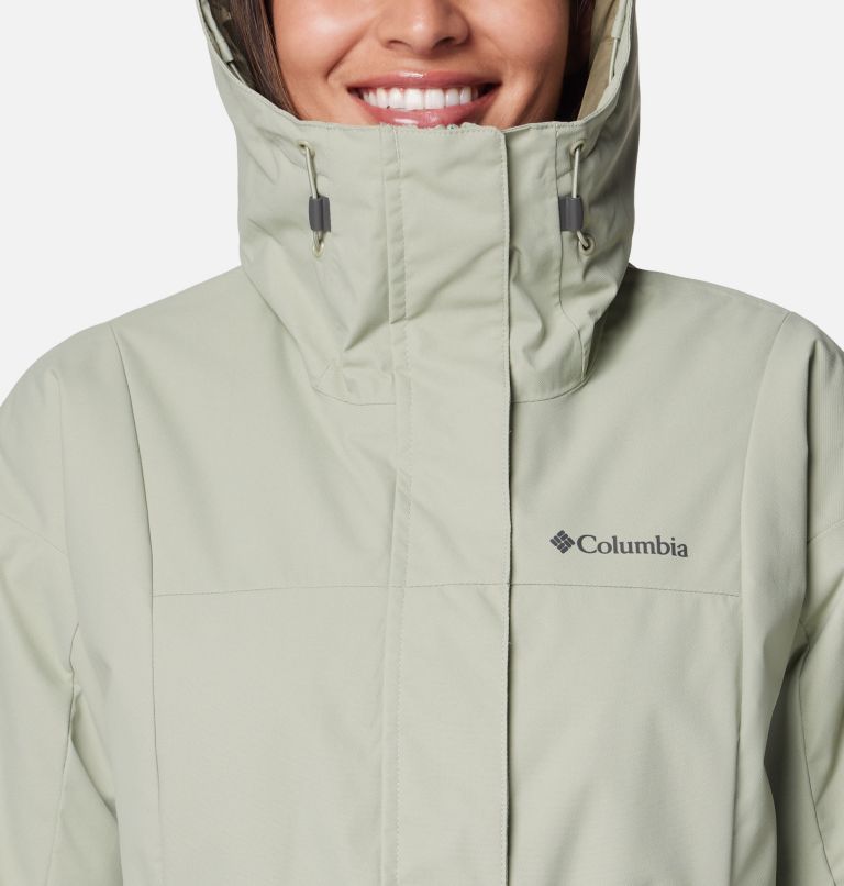 Women's Hikebound II Long Insulated Jacket, Color: Safari, image 4