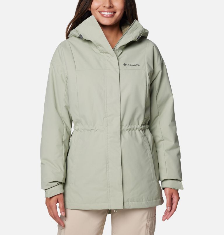 Women's Hikebound II Long Insulated Jacket, Color: Safari, image 1
