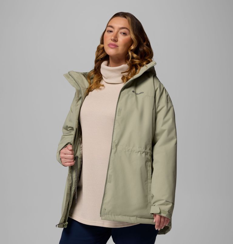 Hikebound II Long Insulated Jacket | 348 | 3X, Color: Safari, image 5