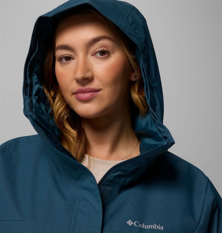 Women's Hikebound II Long Insulated Jacket - Plus Size, Color: Everblue, image 7