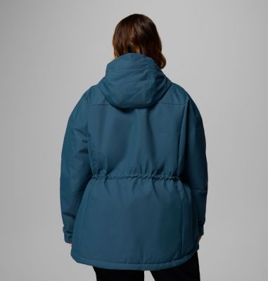 Women's Hikebound II Long Insulated Jacket - Plus Size, Color: Everblue, image 7