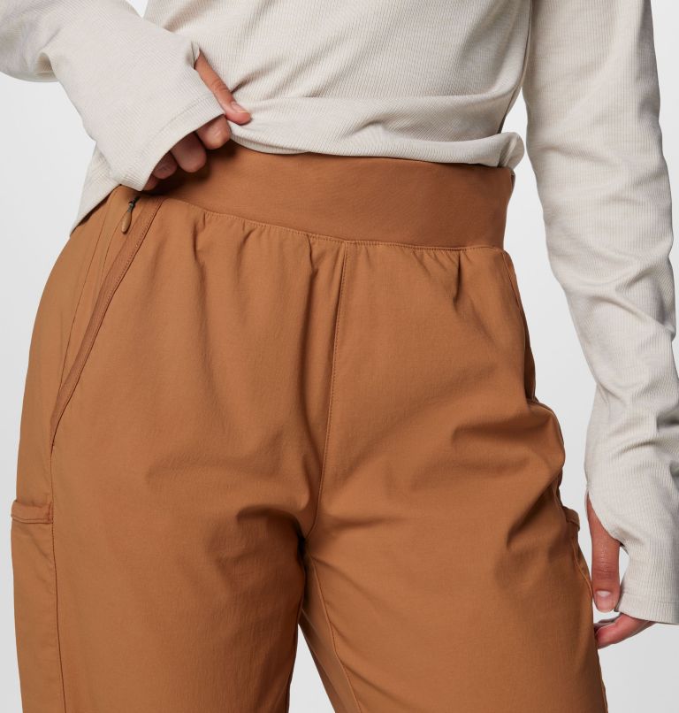 Women's Leslie Falls Joggers II, Color: Camel Brown, image 5