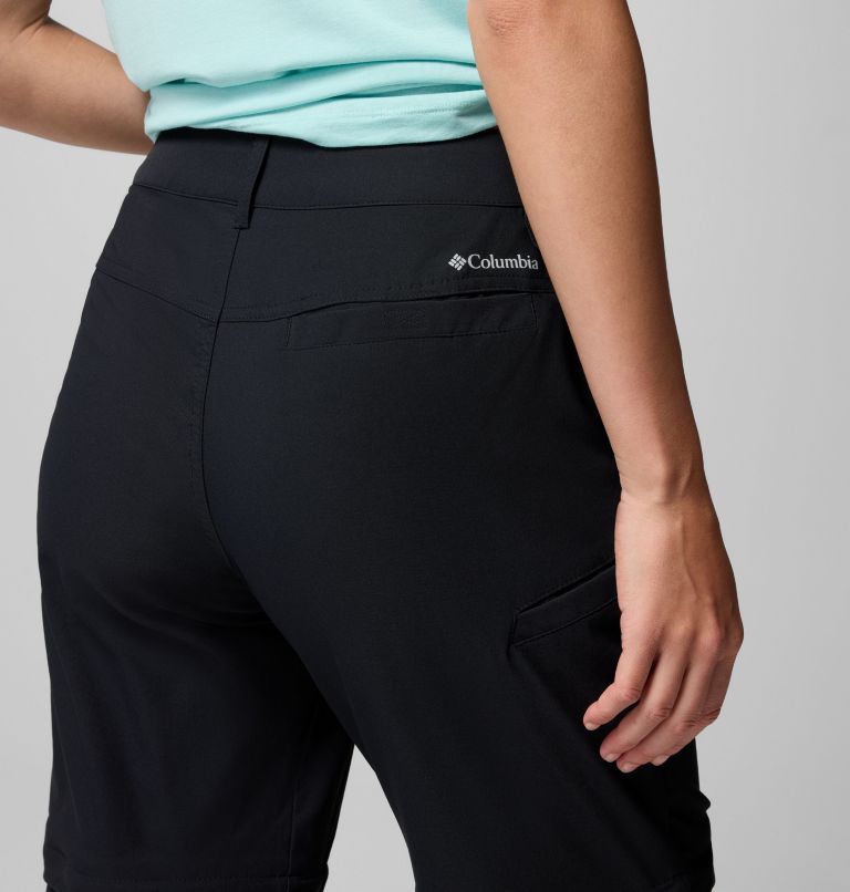 Pantalones convertibles de senderismo Leslie Falls para mujer, Color: Black, image 5