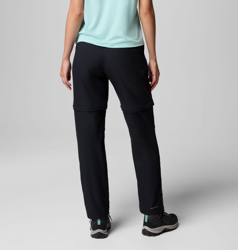 Pantalones convertibles de senderismo Leslie Falls para mujer, Color: Black, image 2