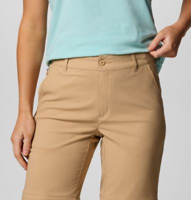 Women's Leslie Falls Hiking Convertible Trousers, Color: Canoe, image 4