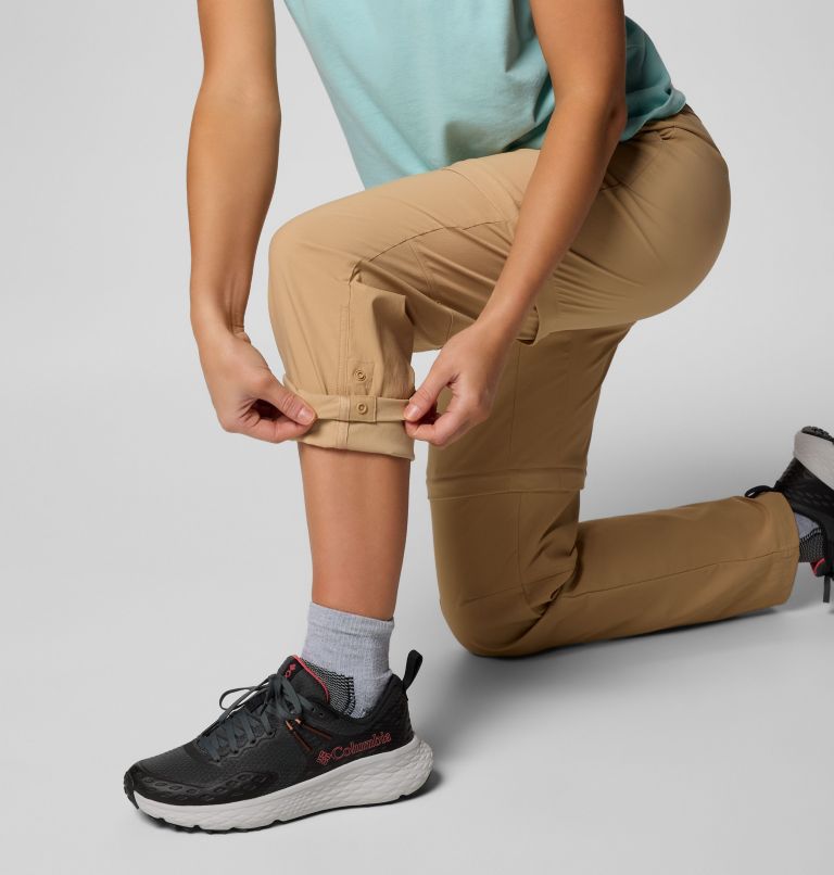 Pantalones convertibles de senderismo Leslie Falls para mujer, Color: Canoe, image 6