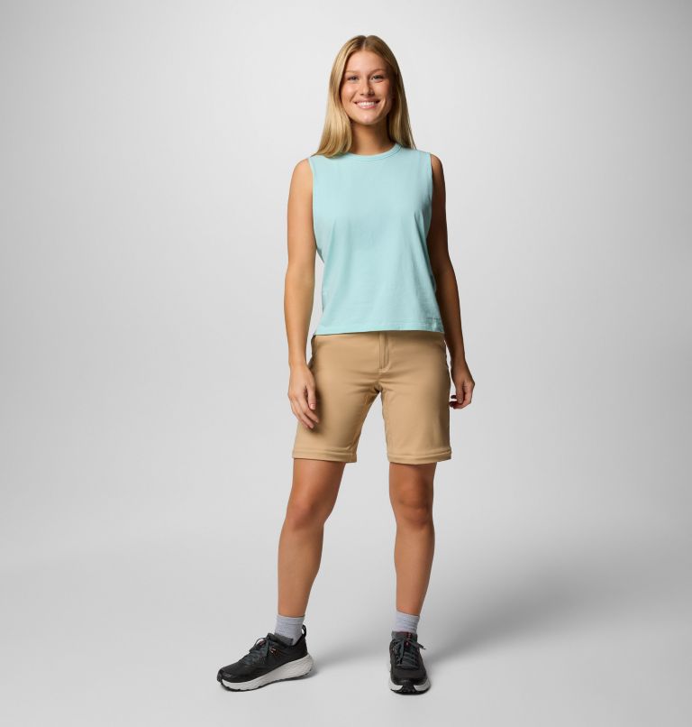 Pantalones convertibles de senderismo Leslie Falls para mujer, Color: Canoe, image 7