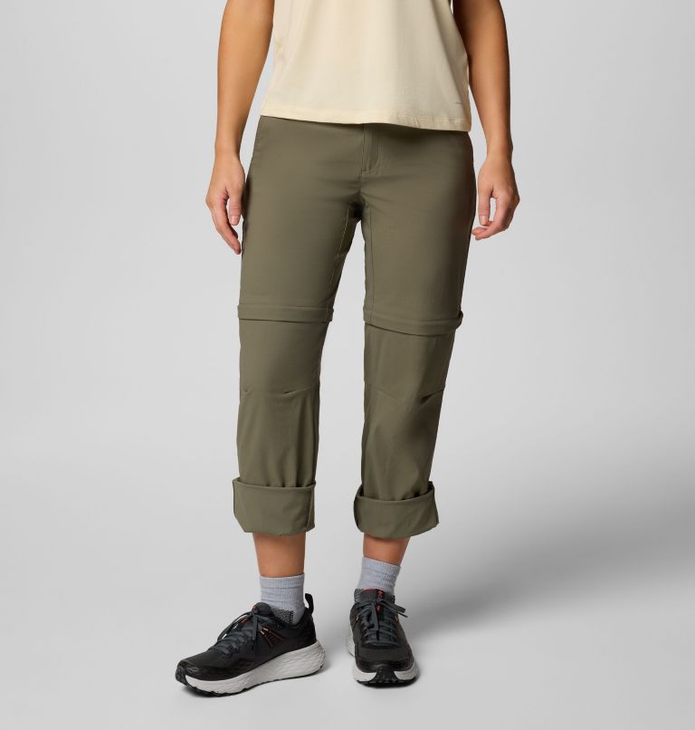 Leslie Falls Convertible Pant, Color: Stone Green, image 8