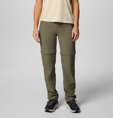 Leslie Falls Convertible Pant, Color: Stone Green, image 3