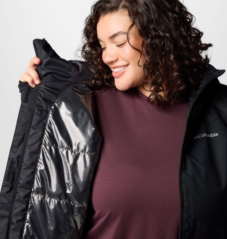 Women's Tipton Peak III Insulated Jacket - Plus Size, Color: Black, image 7