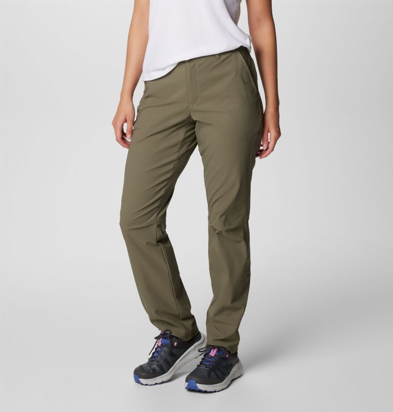 Women's Leslie Falls Pants II, Color: Stone Green, image 4
