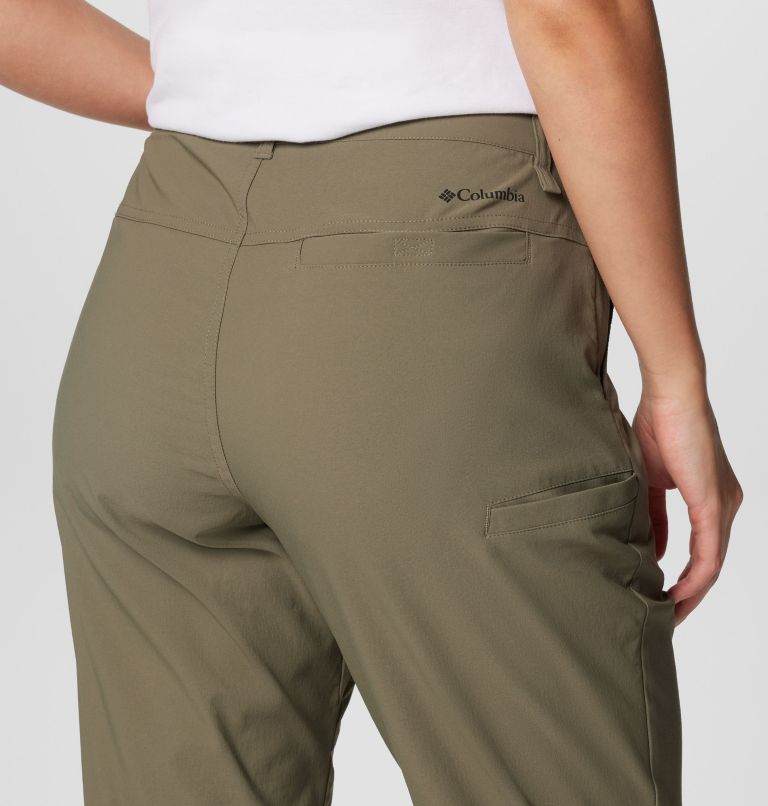 Women's Leslie Falls Pants II, Color: Stone Green, image 6