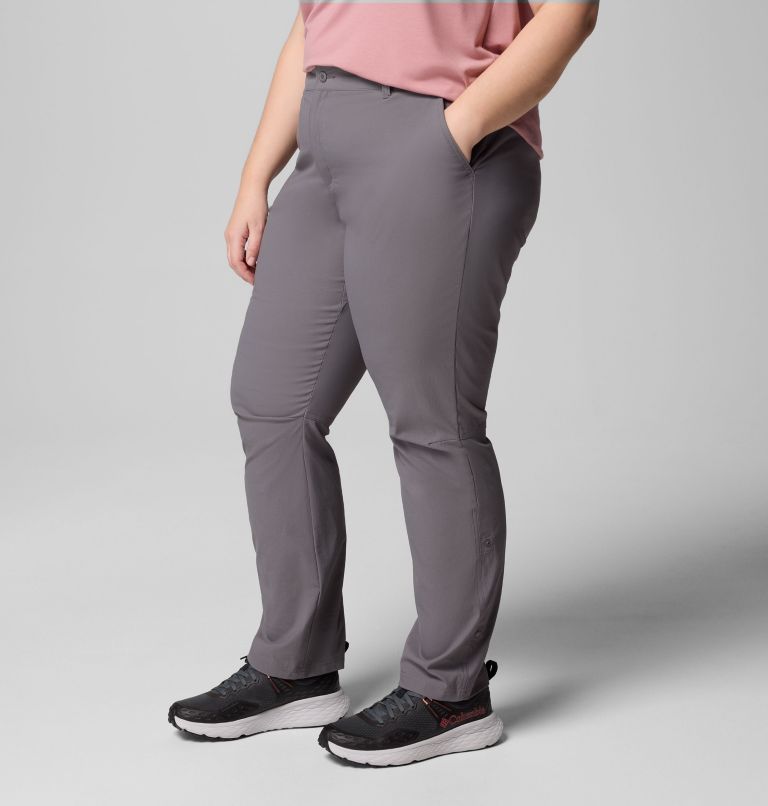 Women's Leslie Falls Pants II - Plus Size, Color: City Grey, image 4
