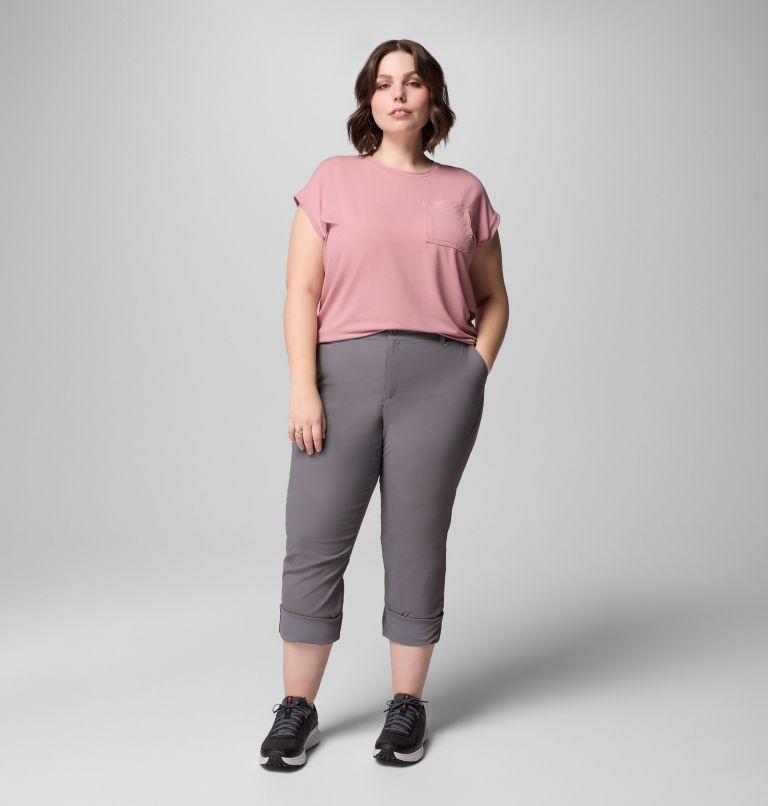 Women's Leslie Falls Pants II - Plus Size, Color: City Grey, image 2